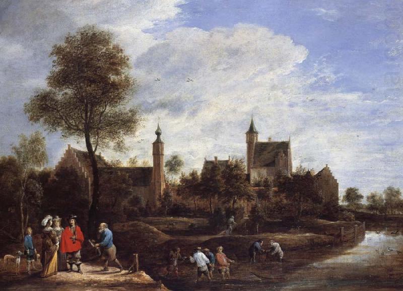 A View of her Sterckshof Near Antwerp, David Teniers